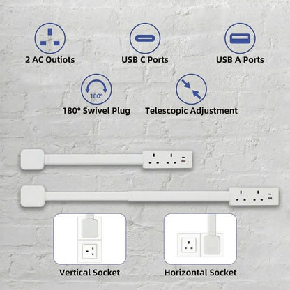 Modolight™ 180° Rotating Plug Adapter
